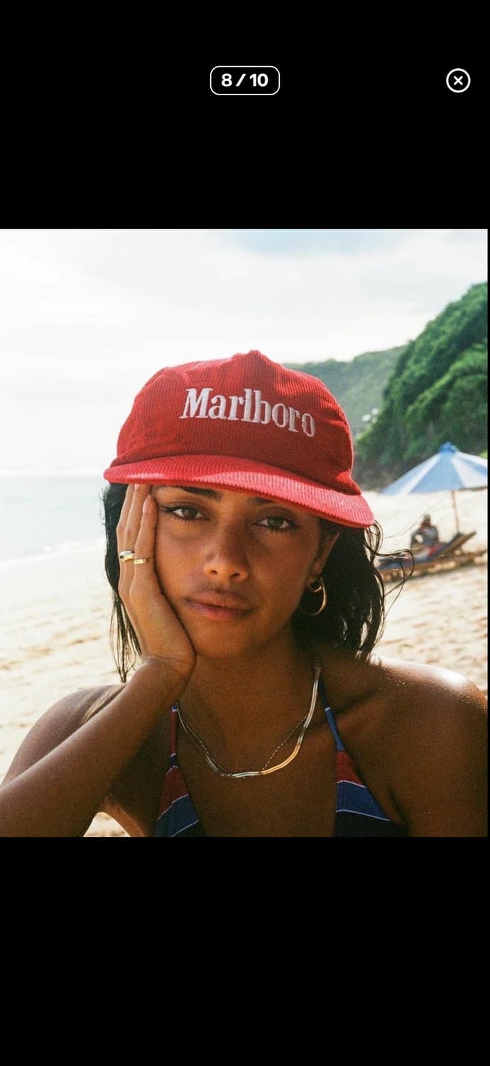 80's Marlboro red cap 상품이미지5