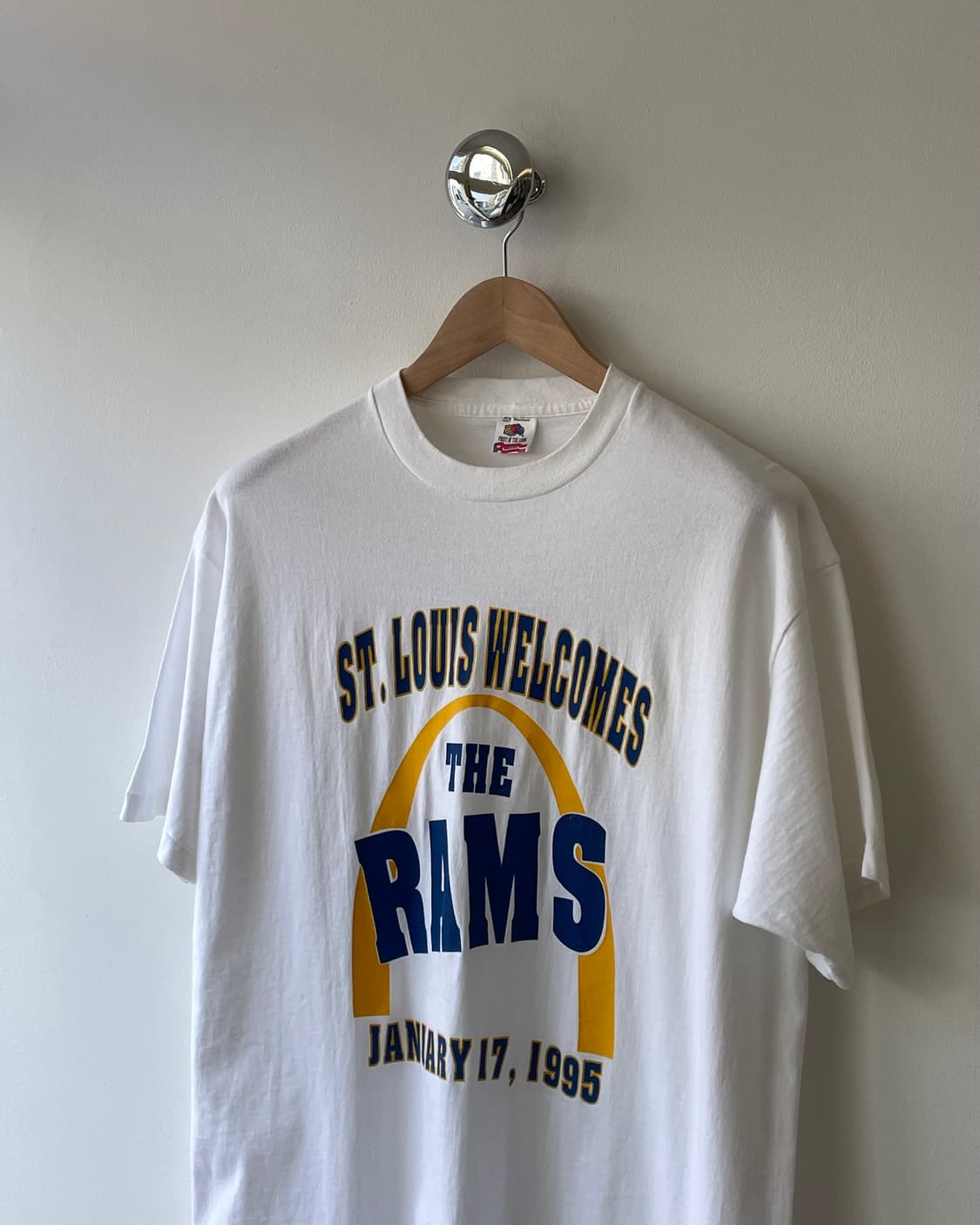 90‘s NFL “St.Louis Rams” T-shirt  상품이미지1