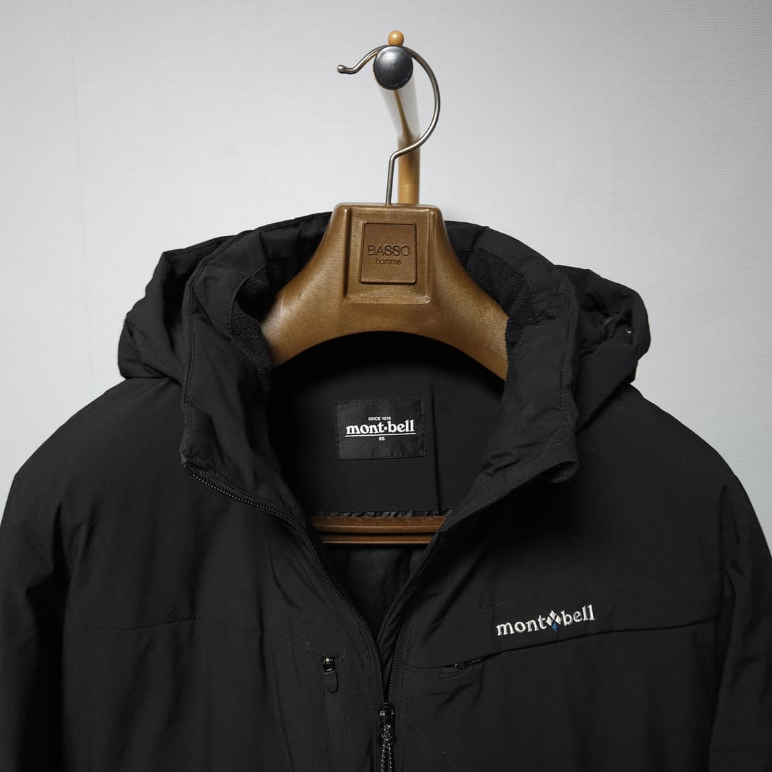 95 ) 몽벨 남성 블랙 패딩 자켓 상품이미지4