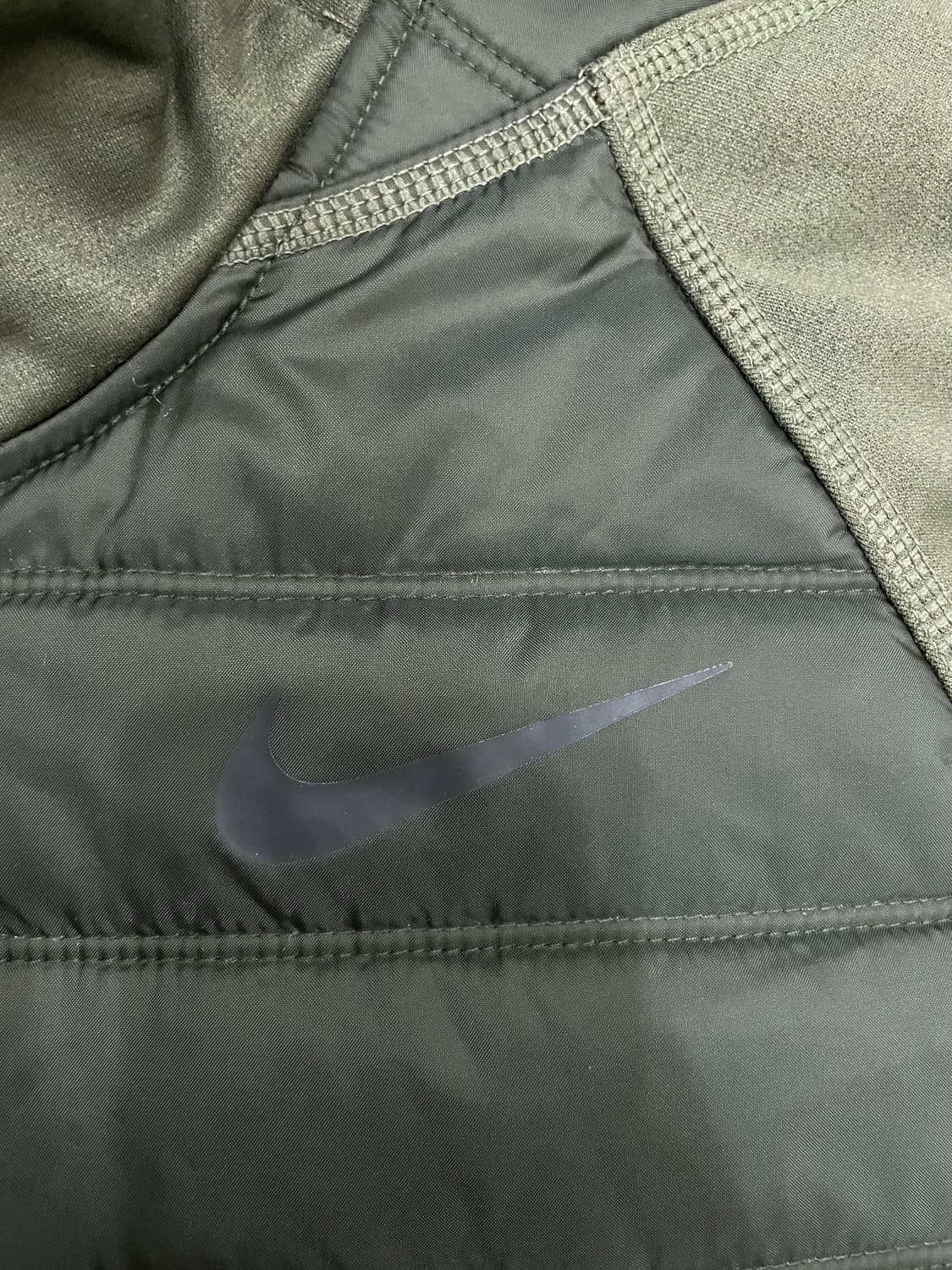 나이키 써마 윈터라이즈 풀집 후드 집업 자켓 카키 상품이미지5