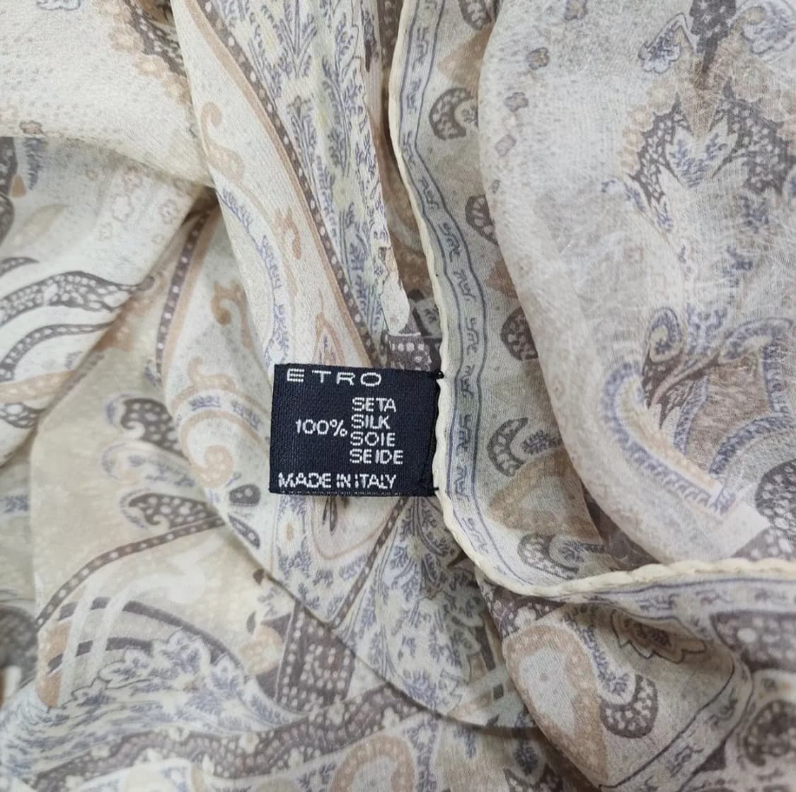 에트로 실크 스카프 상품이미지6