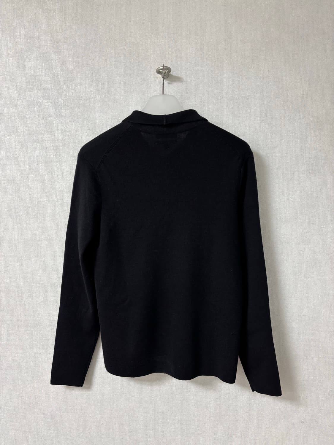 [M] COS 코스 오픈 카라 울 니트 롱슬리브 상품이미지2