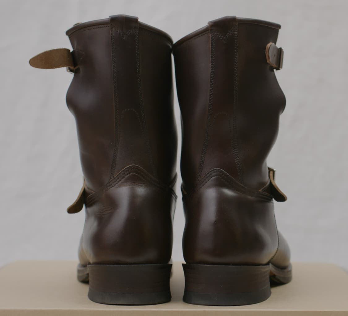 올드조 엔지니어 부츠 홀스벗 브라운 9.5 상품이미지3