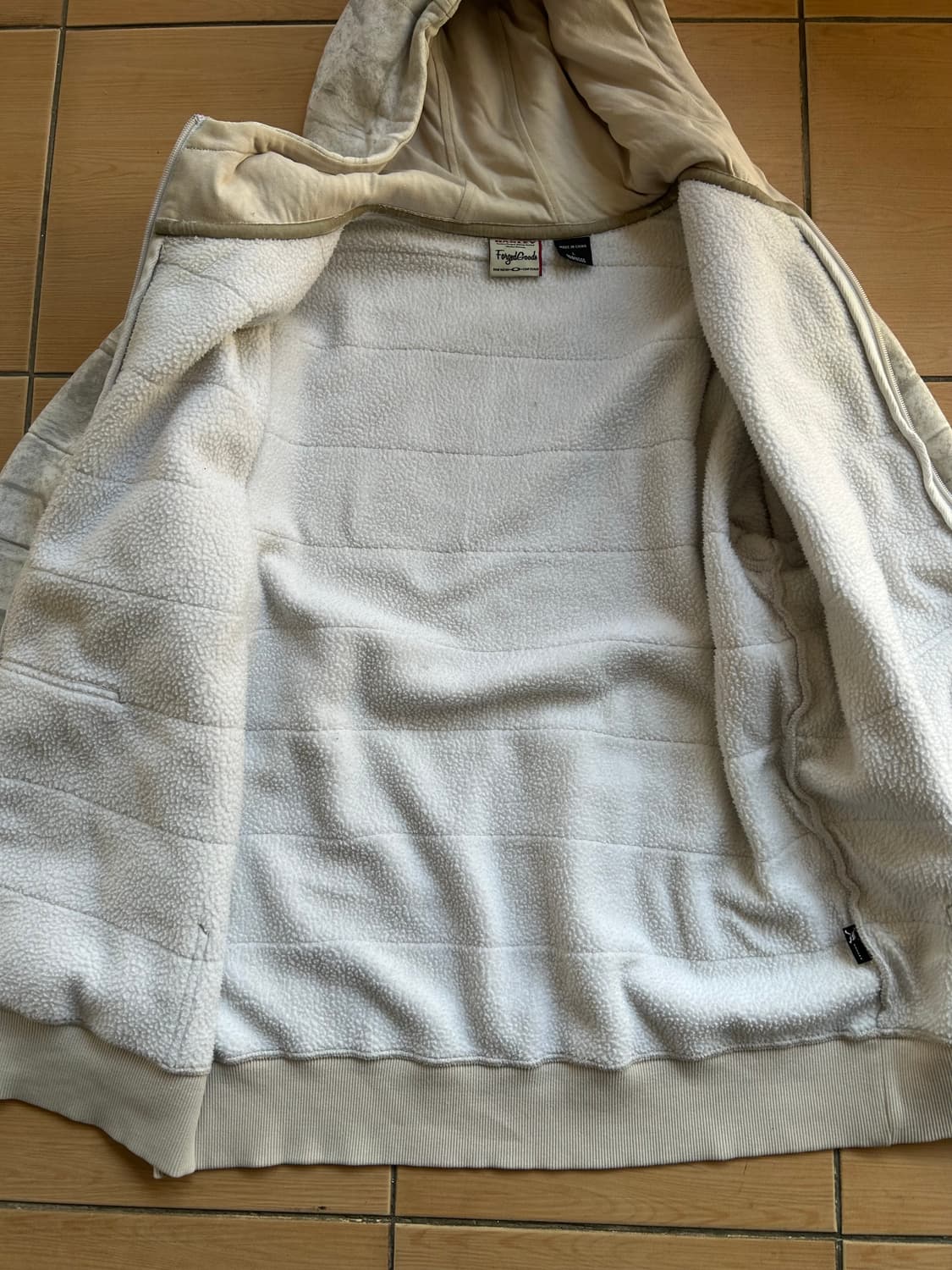 00‘s 오클리 마블패턴 후드집업 상품이미지5