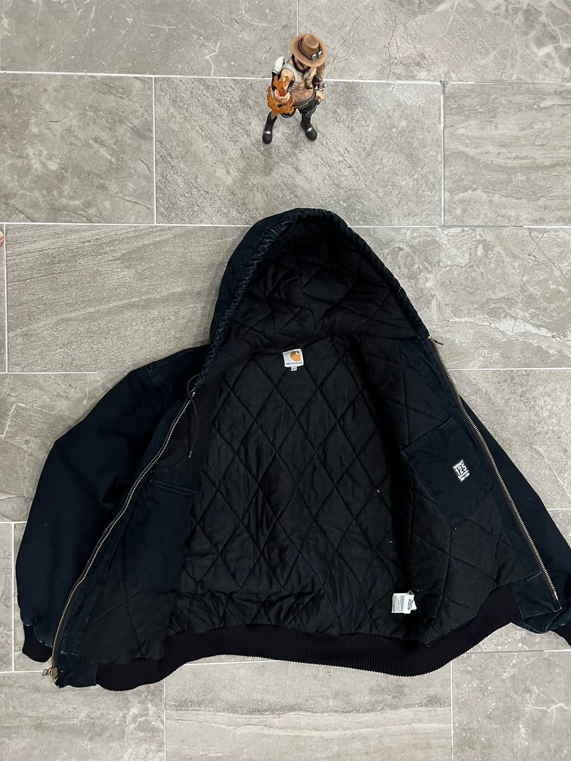 (XL) 칼하트 덕 액티브 후드자켓 J140 BLK 블랙 상품이미지3