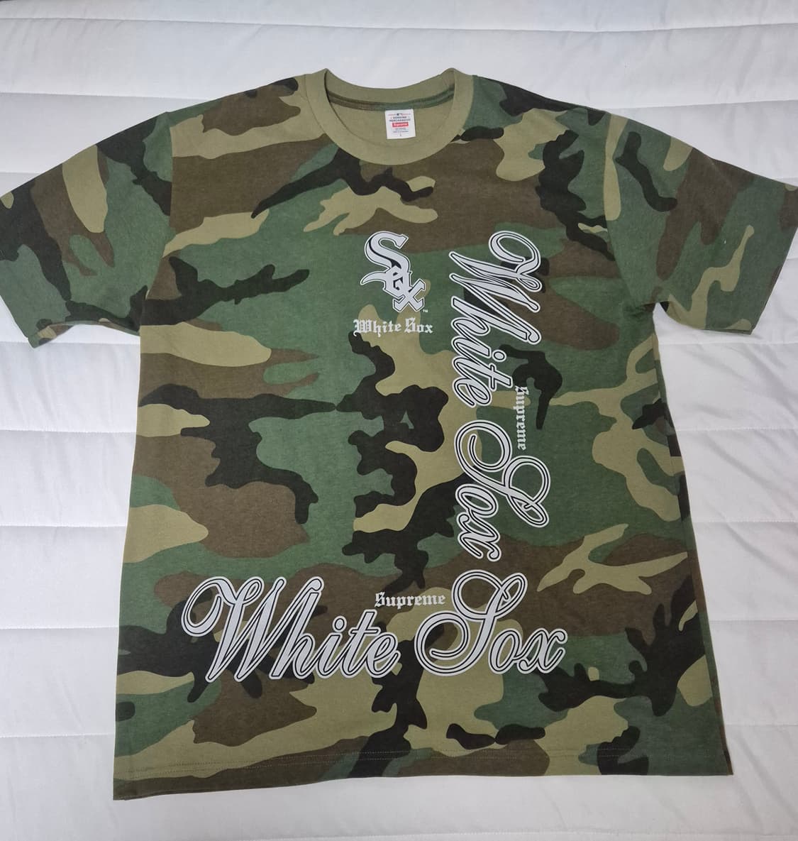 supreme MLB 우드랜드 카모 티셔츠 L 상품이미지2