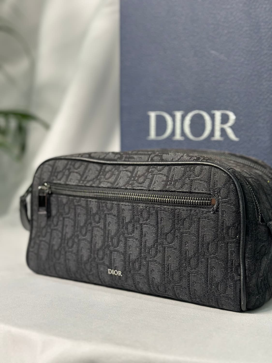 [정품]디올 오블리크 토일레트리 블랙 돕키트 상품이미지2