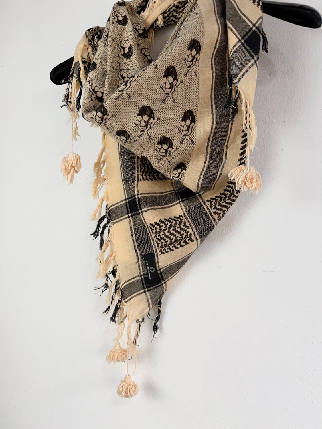 291295=Homme 스컬 아프간 스톨 상품이미지2