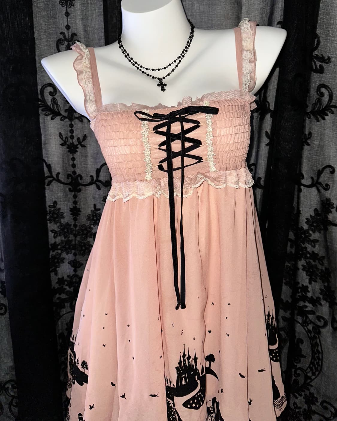 a.r.w Coral pink lovely dress 상품이미지2