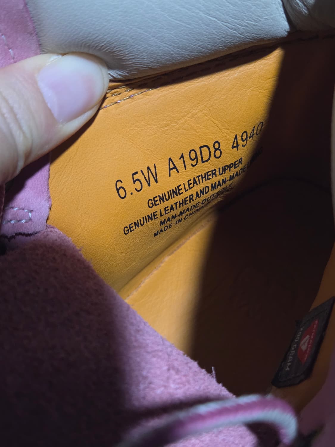 팀버랜드 6인치 부츠 핑크 상품이미지4