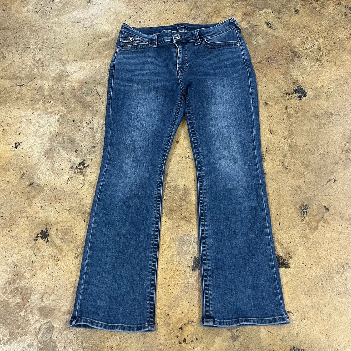 [정품/32] 트루릴리젼 블루 데님 청바지 b19 상품이미지2