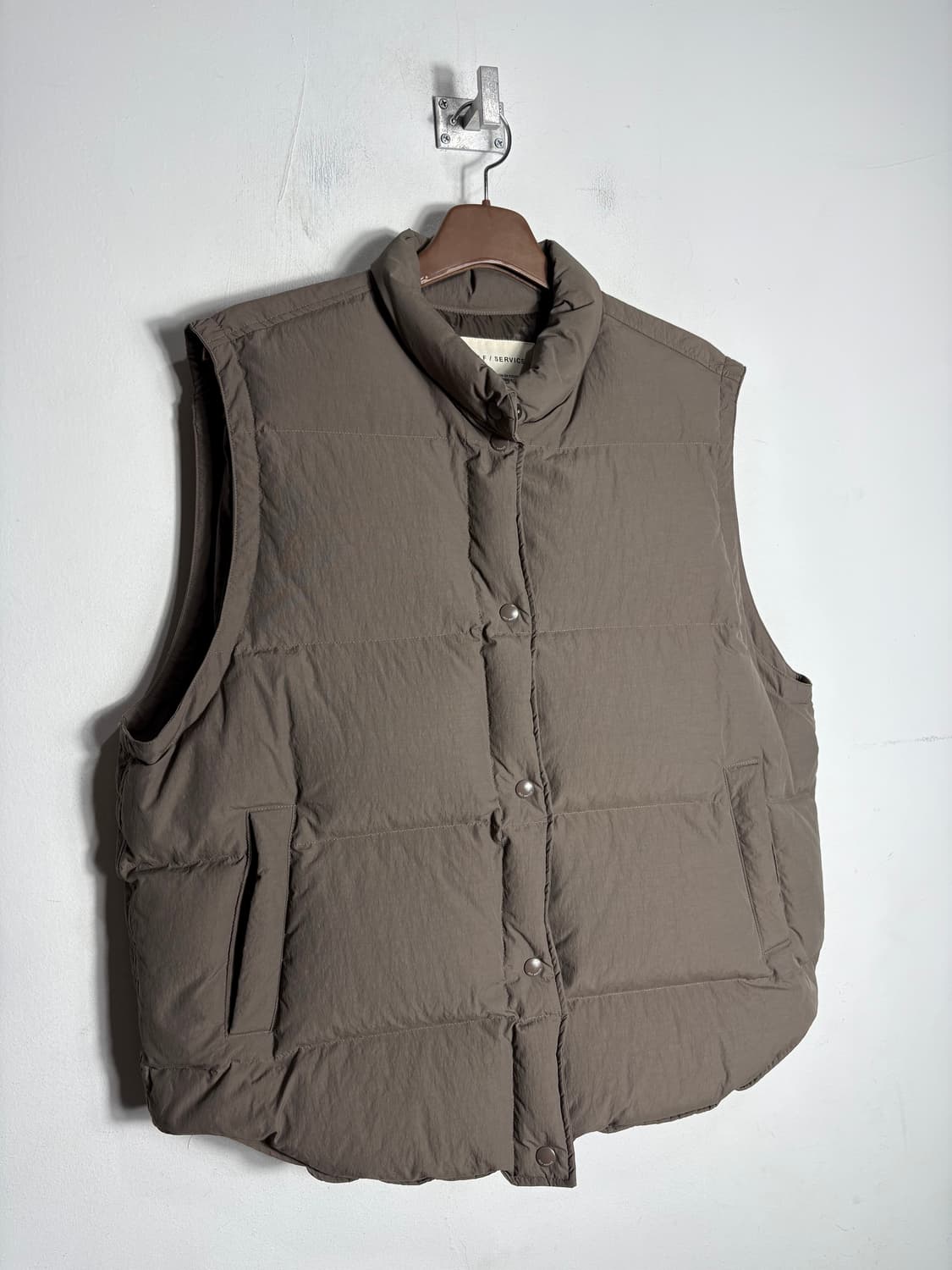 Self service 셀프 서비스 구스 다운 패딩 베스트 상품이미지2