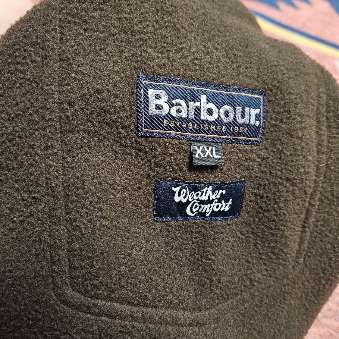 바버 하프집업 플리스 풀오버 상품이미지7