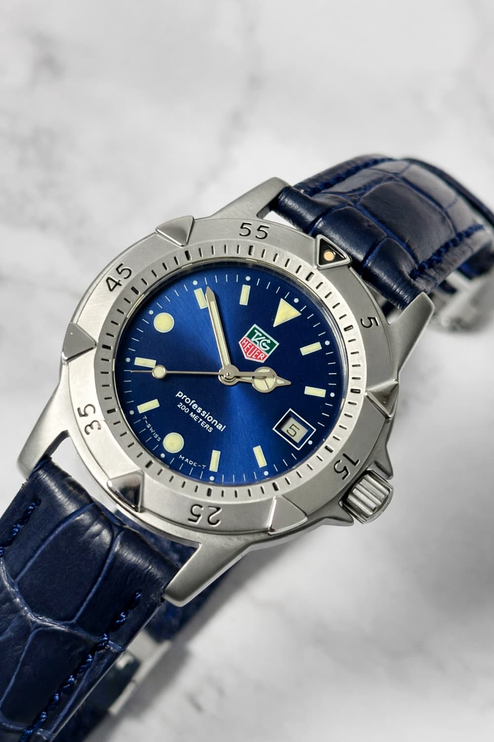 [정품] 태그호이어 빈티지 프로패셔널 1500 청판 오바마 시계 상품이미지1