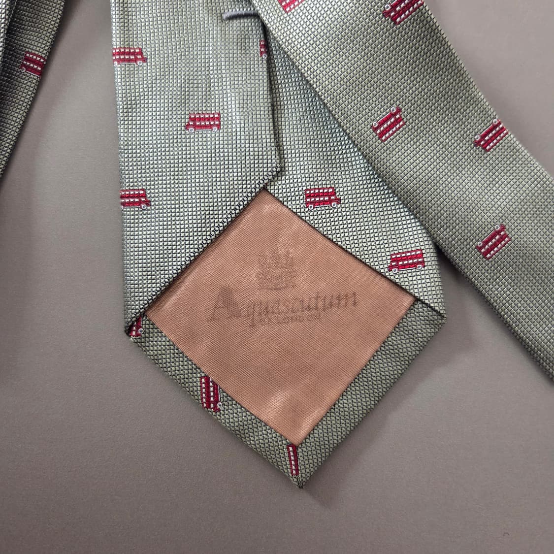Aquascutum 아쿠아스큐텀 빈티지 넥타이 상품이미지7