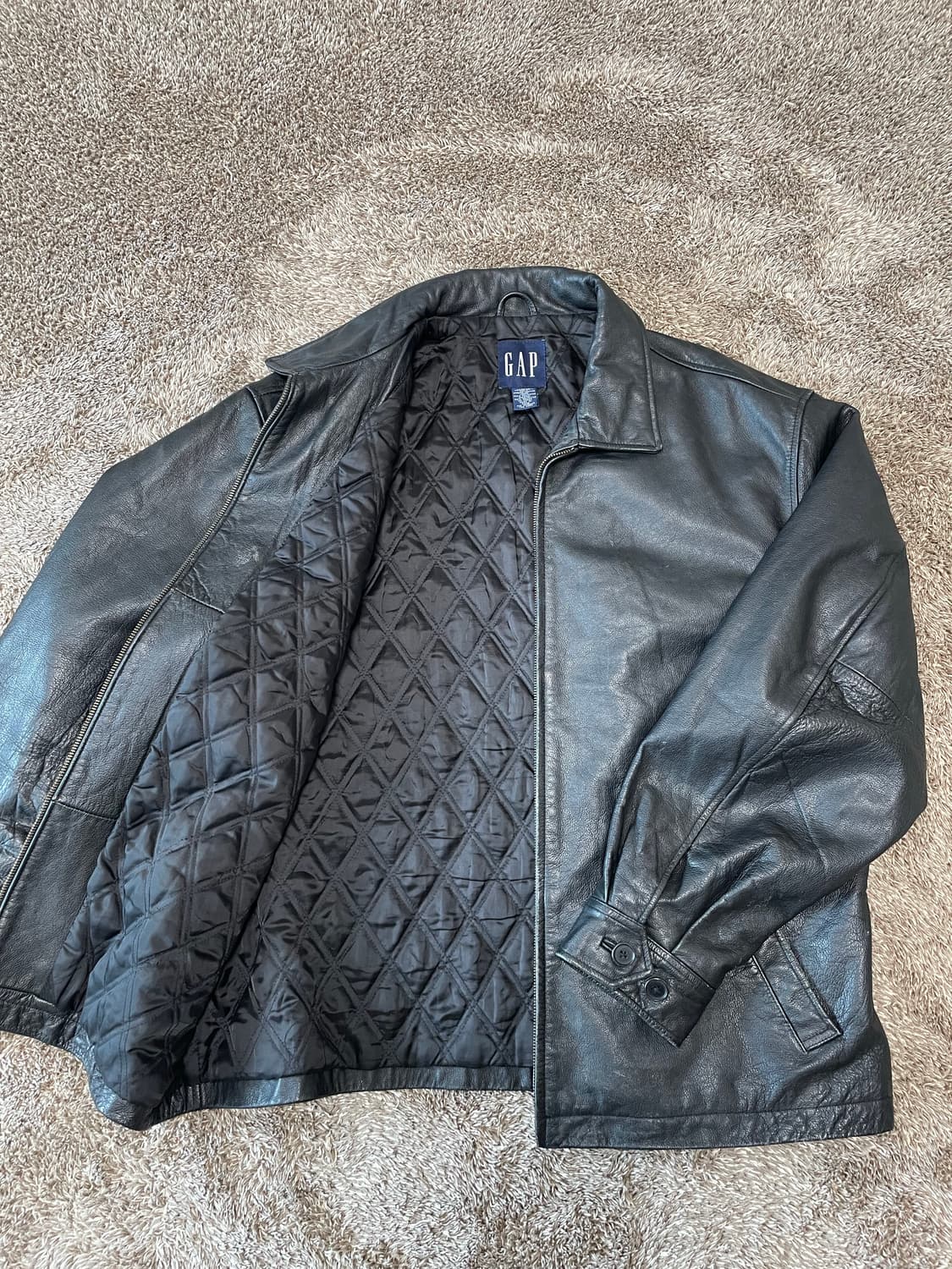 빈티지 올드갭 레더자켓 old gap leather 상품이미지4