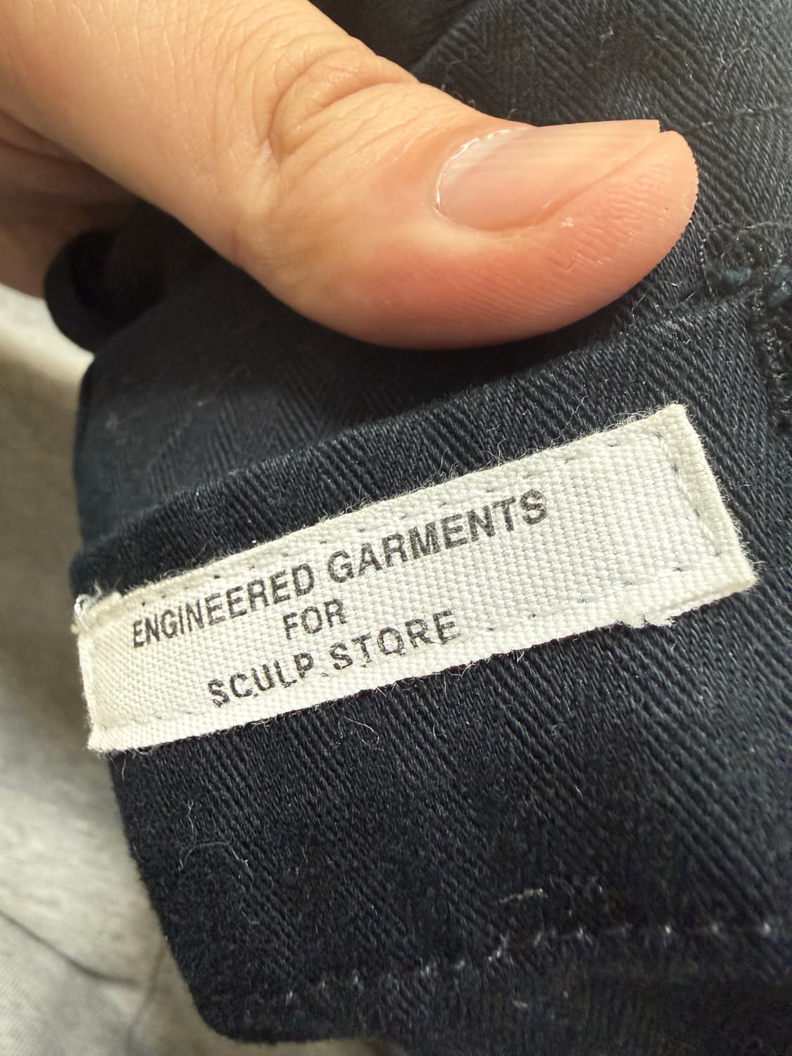 엔지니어드 가먼츠 헤링본 그라운드 팬츠 스컬프스토어 exclusive 상품이미지3