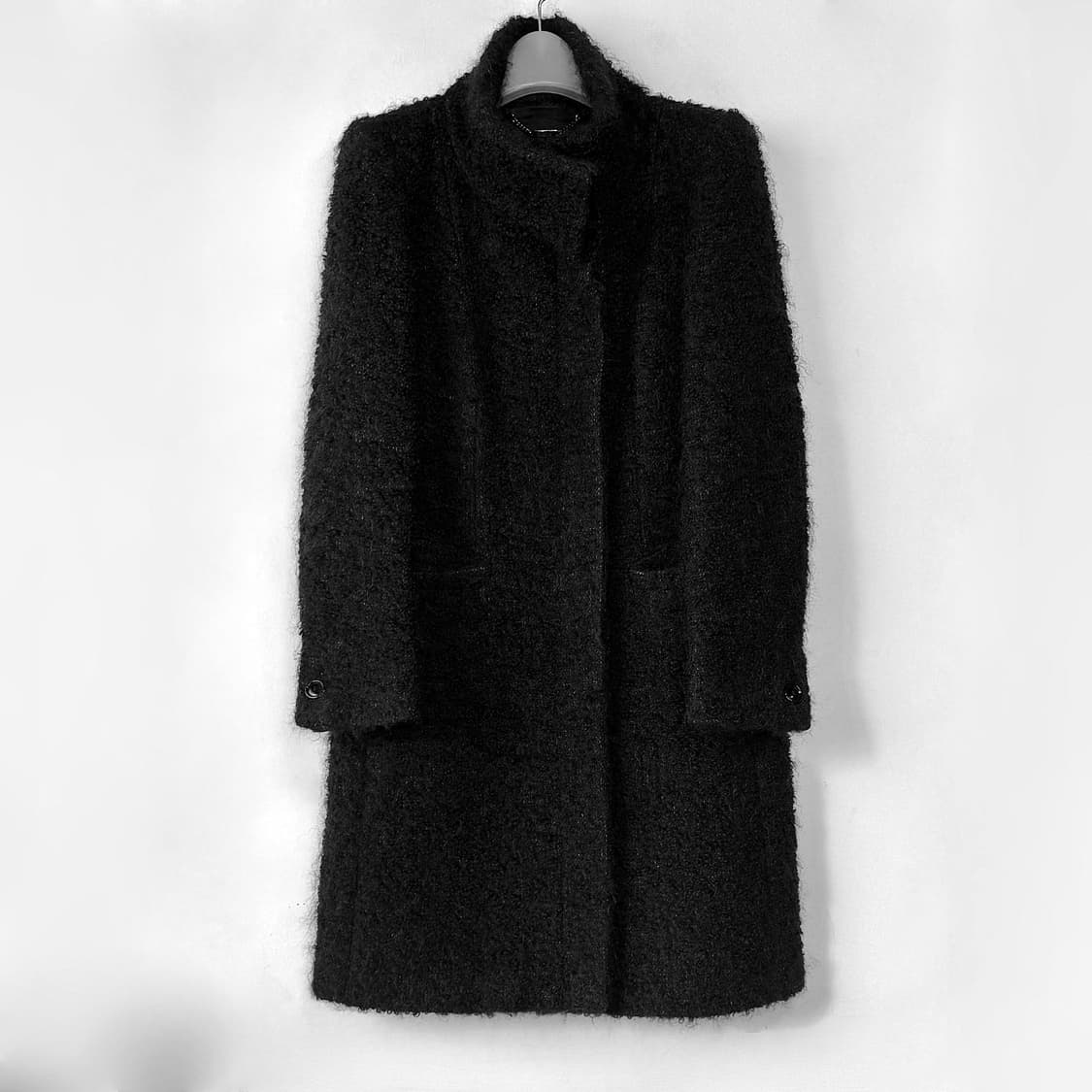 막스마라 모헤어 울 퍼 코트 상품이미지2