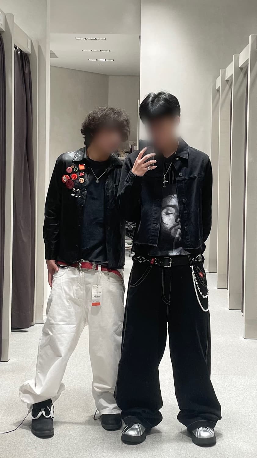 자라 커스텀 데님 자켓 상품이미지4