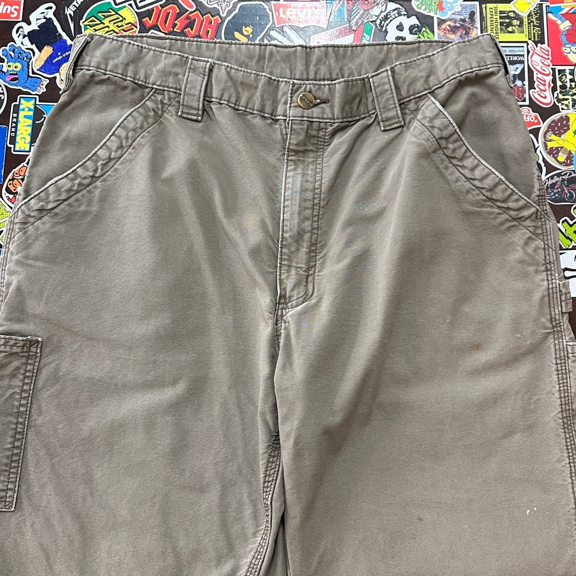 칼하트 카펜터 팬츠 B151-LBR 36 상품이미지5