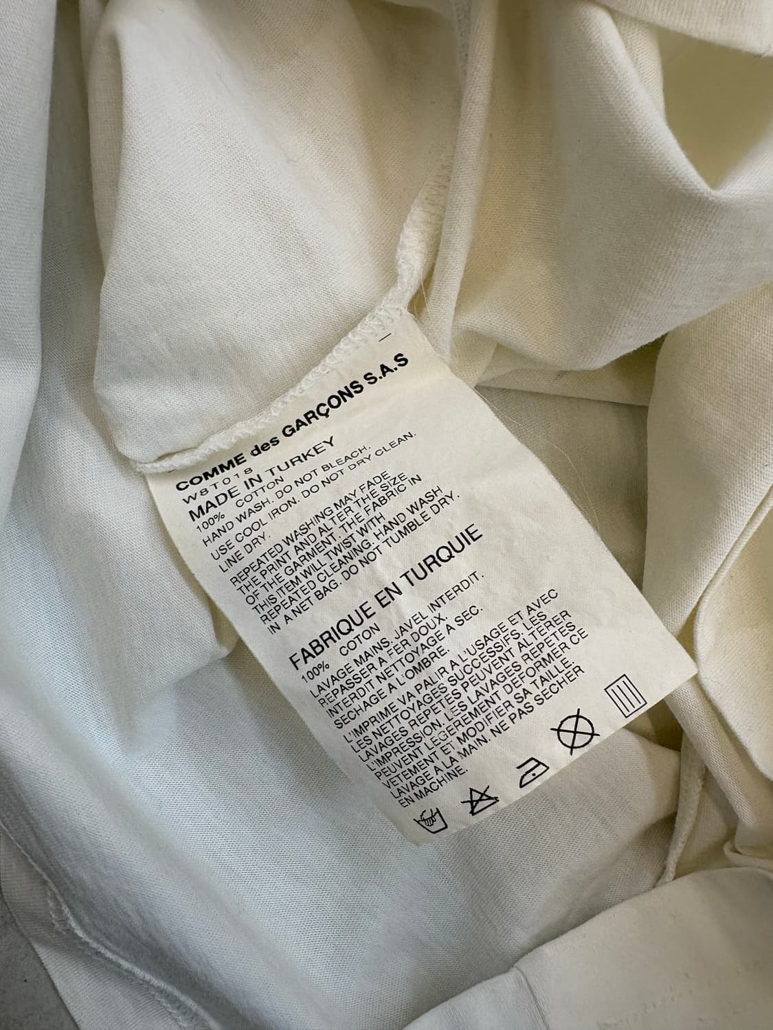 꼼데가르송 워리어 롱슬리브 상품이미지8