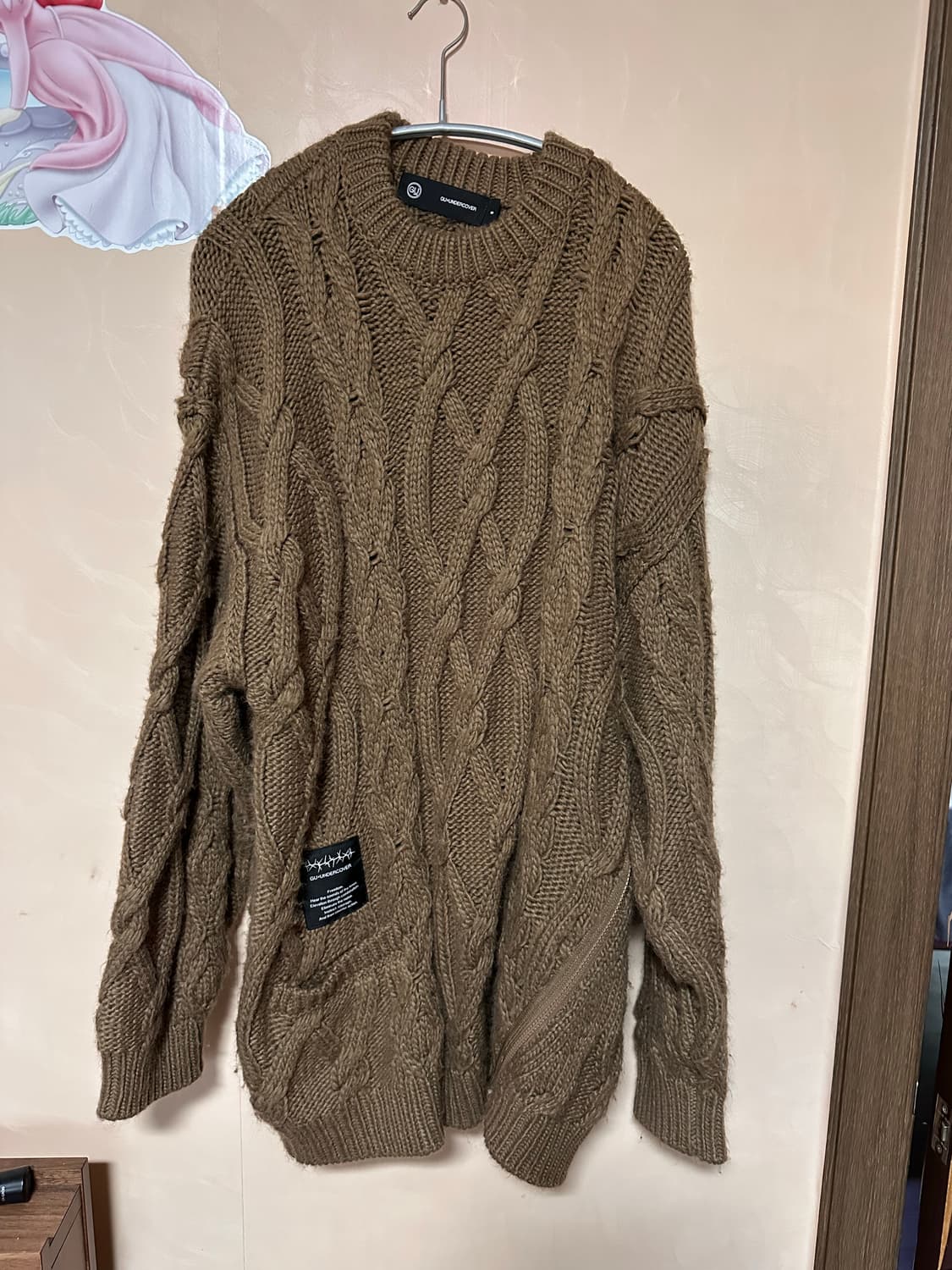 S) GU x 언더커버 롱슬리브 니트  상품이미지1