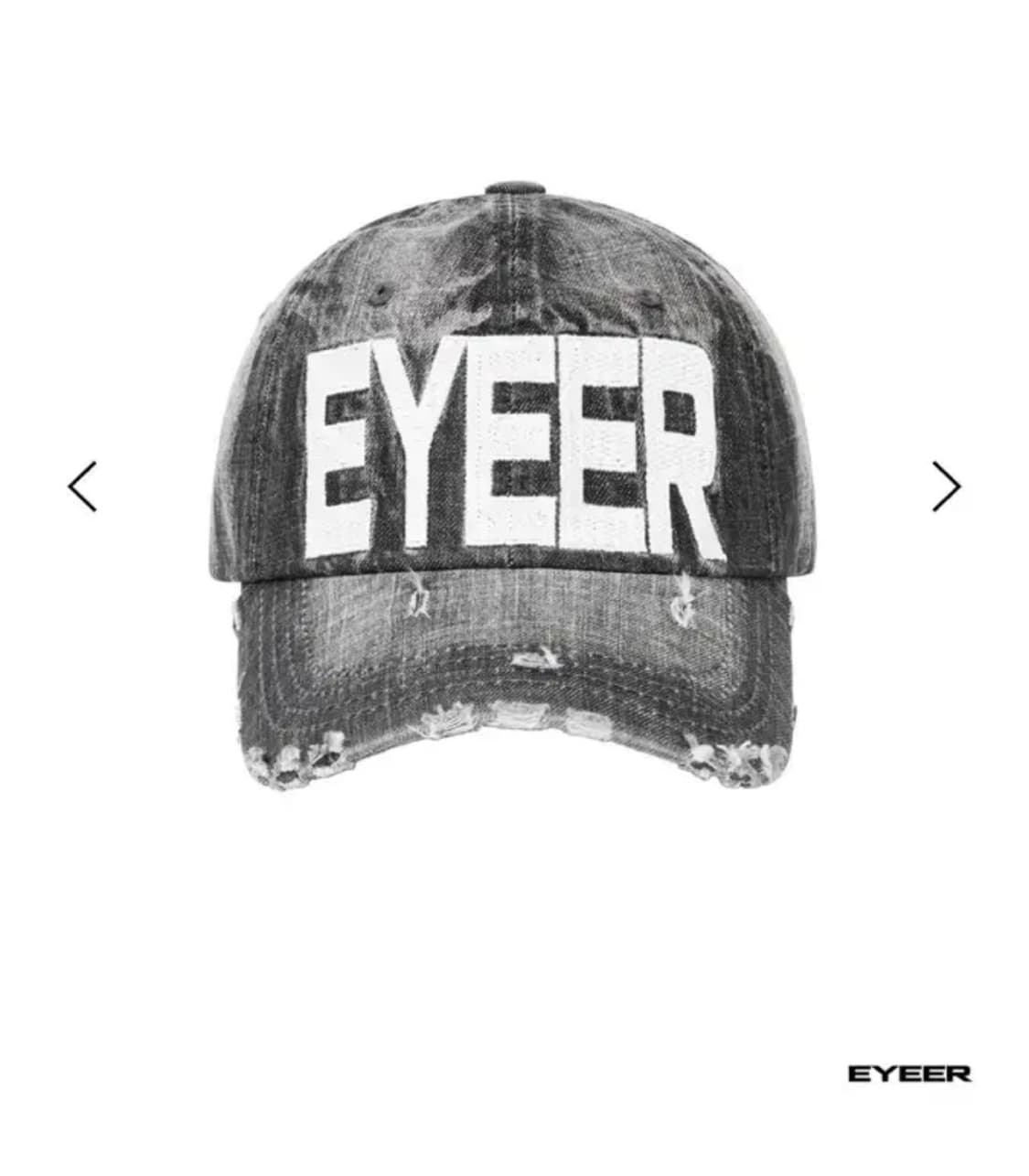 )Eyeer 이와이이이알 Basic Logo Ball Cap 상품이미지1