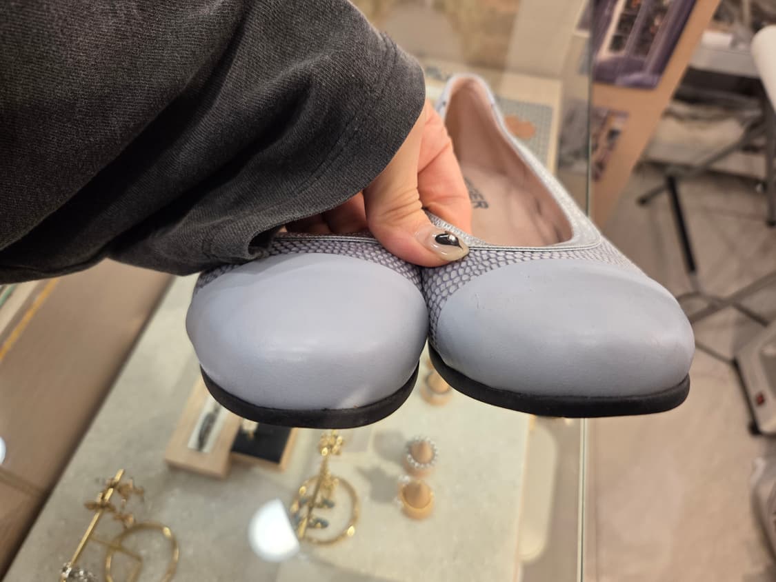 가이거 레더 펌프스 구두 상품이미지7