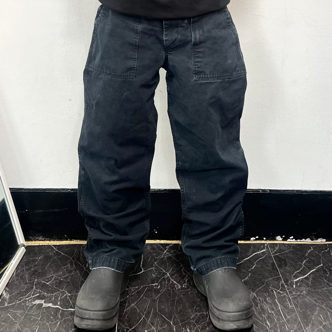 엔지니어드 가먼츠 디테일 포켓 퍼티그 데님 워크 팬츠 상품이미지2