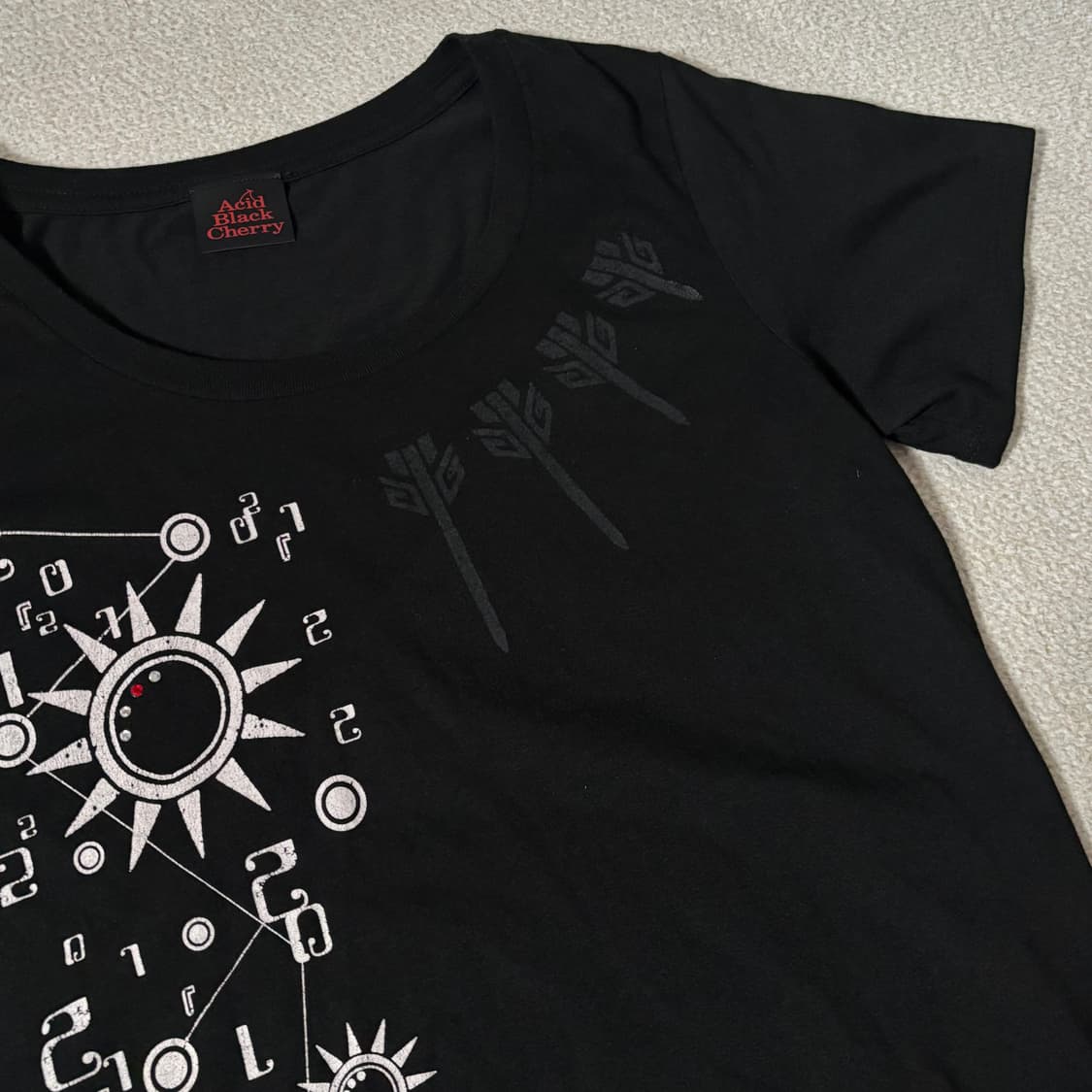 일본빈티지 Acid Black cherry tour 2012 희귀 반팔티 상품이미지3