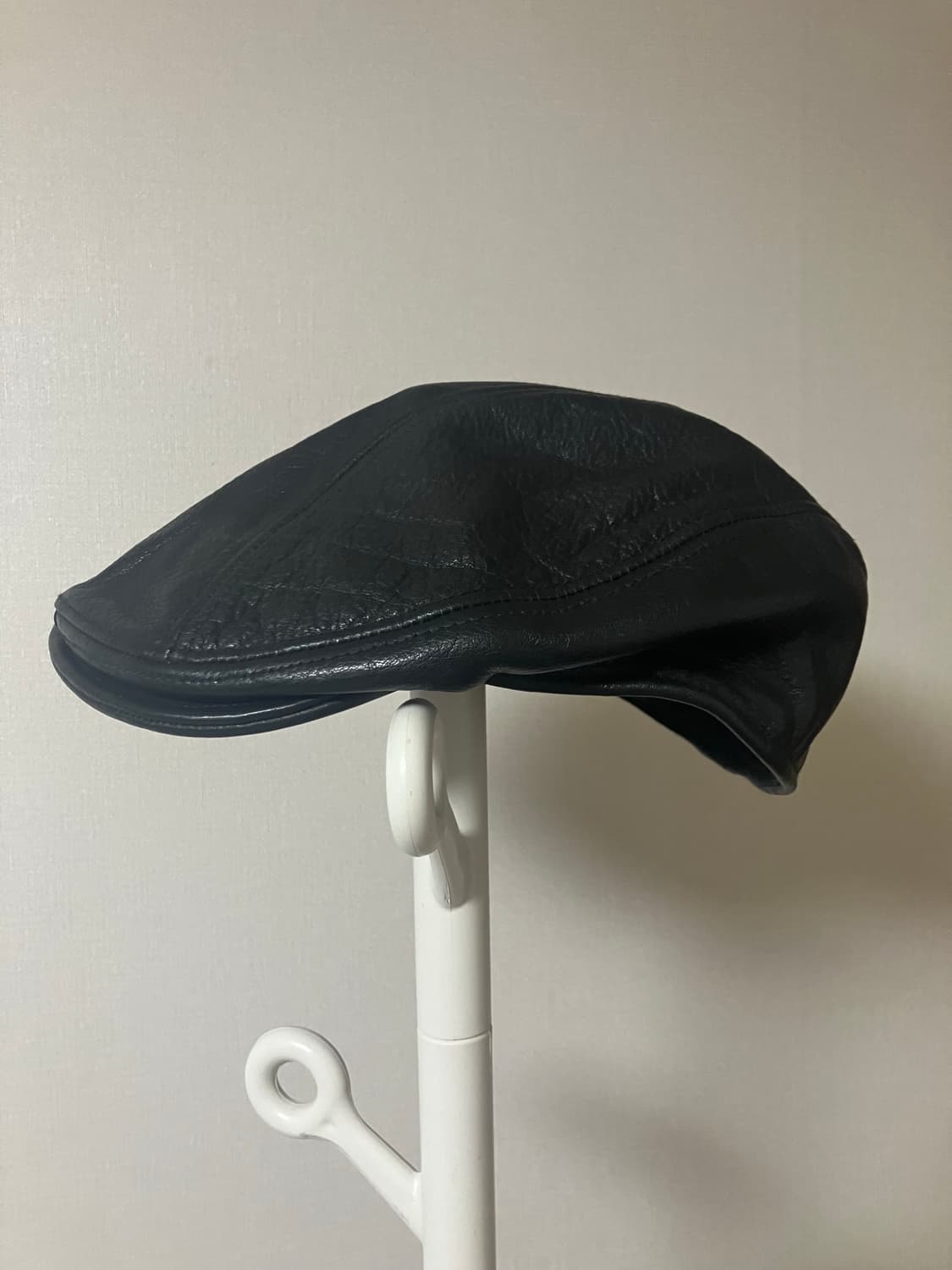 레더 헌팅캡 상품이미지1