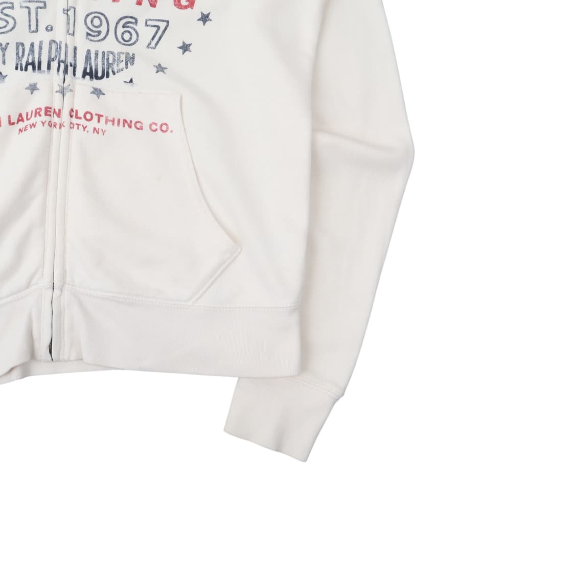 데님앤서플라이 이글 써클로고 후드집업 상품이미지4