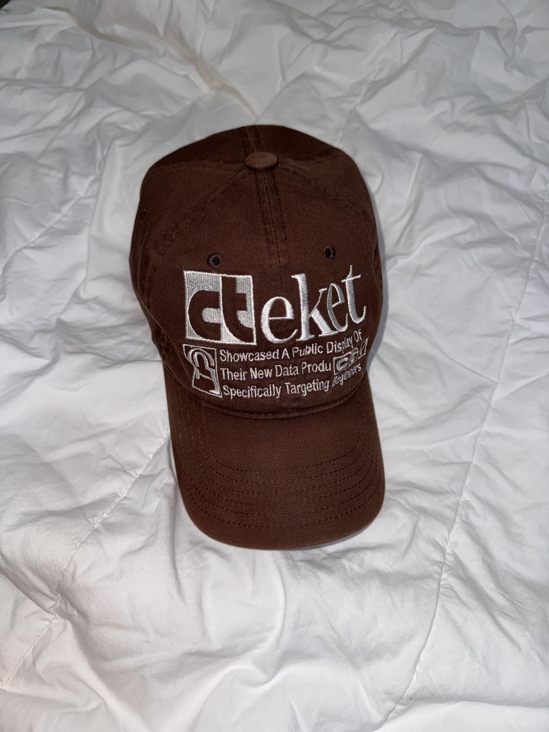 Teket - Plan Cap (Brown) 상품이미지1