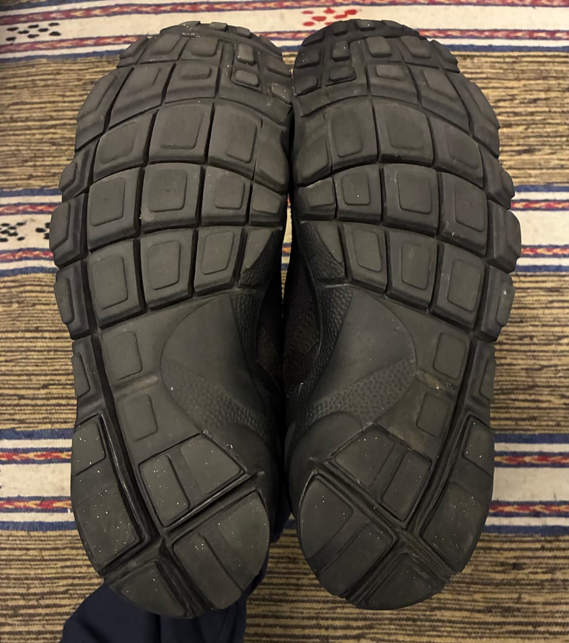 (275)꼼데가르송 x 나이키 에어 풋스케이프 NM 블랙 CDG 상품이미지7