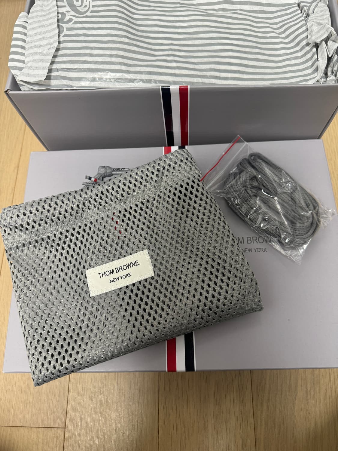 톰브라운 아식스 젤카야노14 그레이 250 상품이미지9