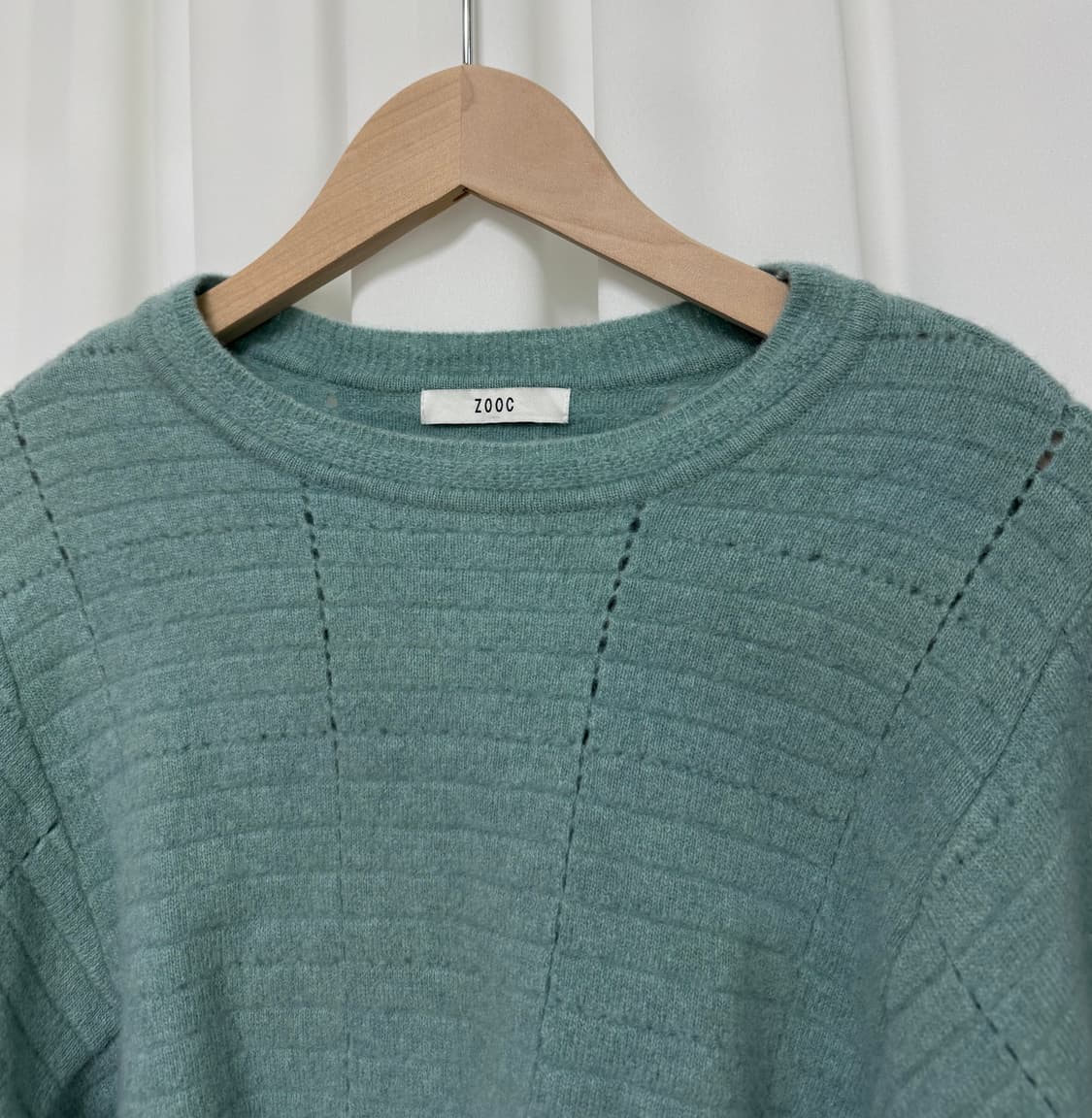 ZOOC 주크 반크롭 울니트 상품이미지3