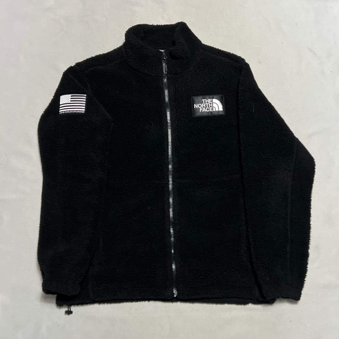 L 노스페이스 50주년 성조기 블랙 플리스 상품이미지2