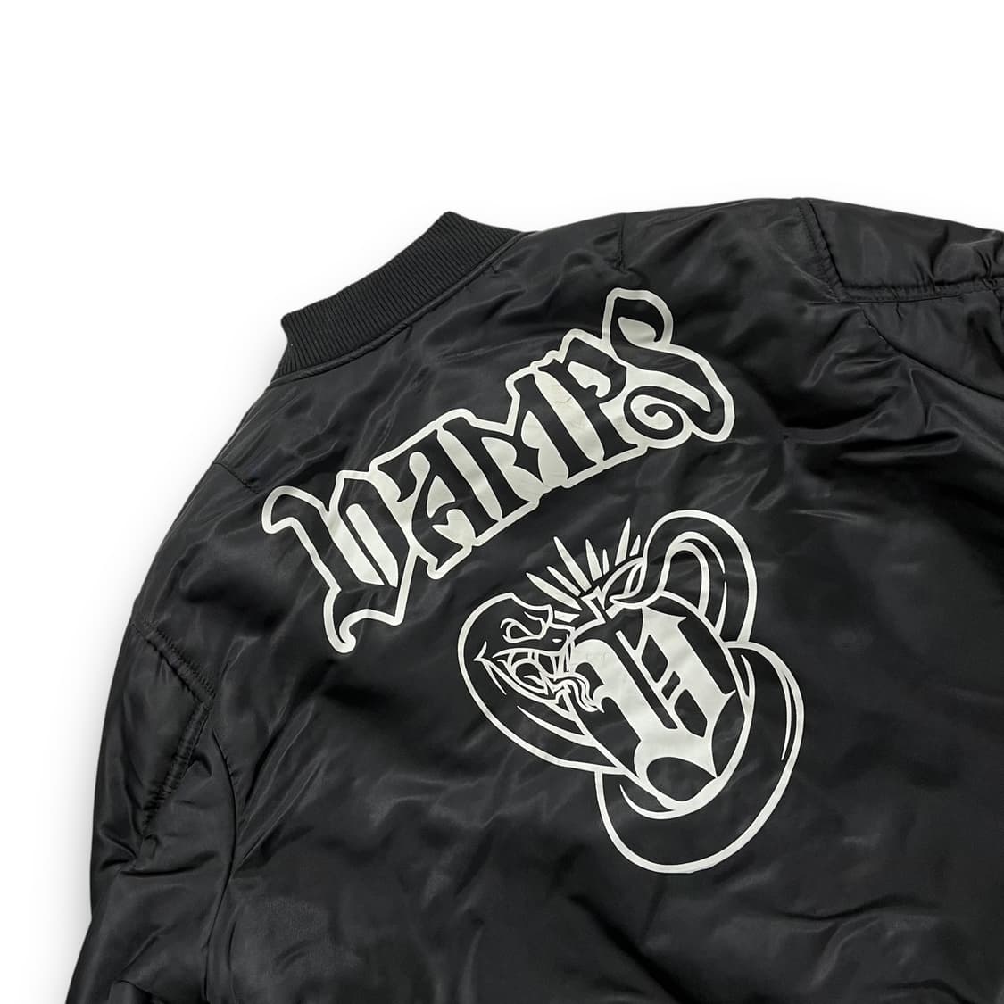 UNDERWORLD Skull Patch Bomber Jacket 상품이미지5