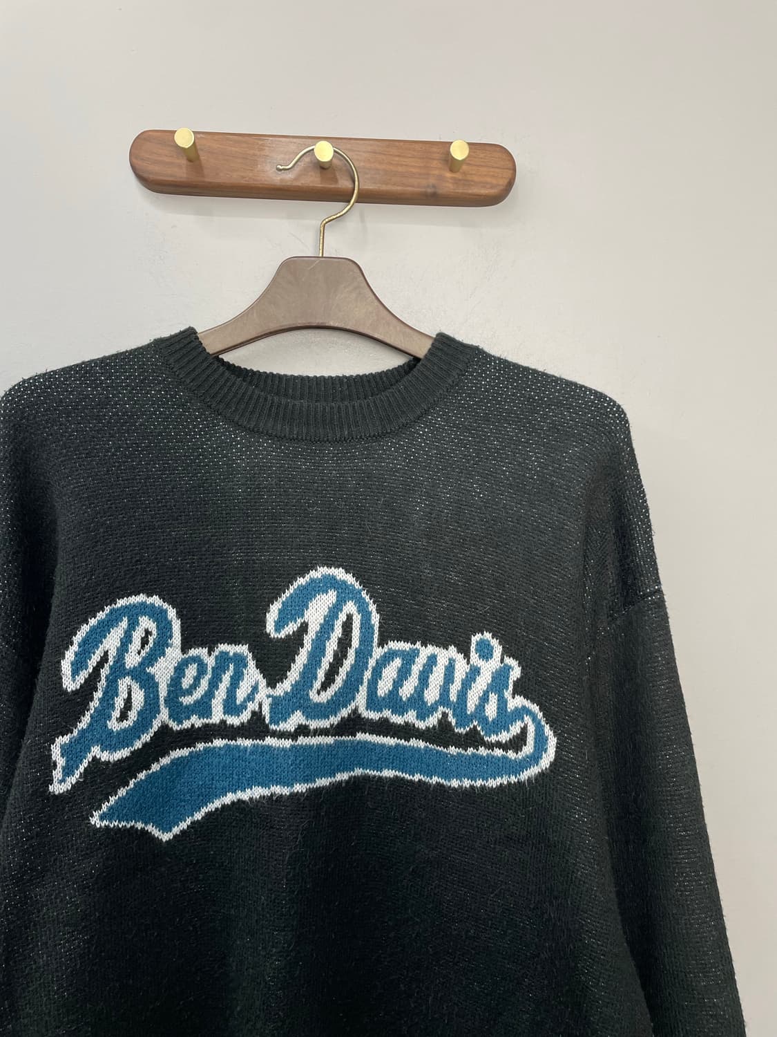 벤데이비스 화이트라벨 세미오버 니트 H1728 상품이미지3