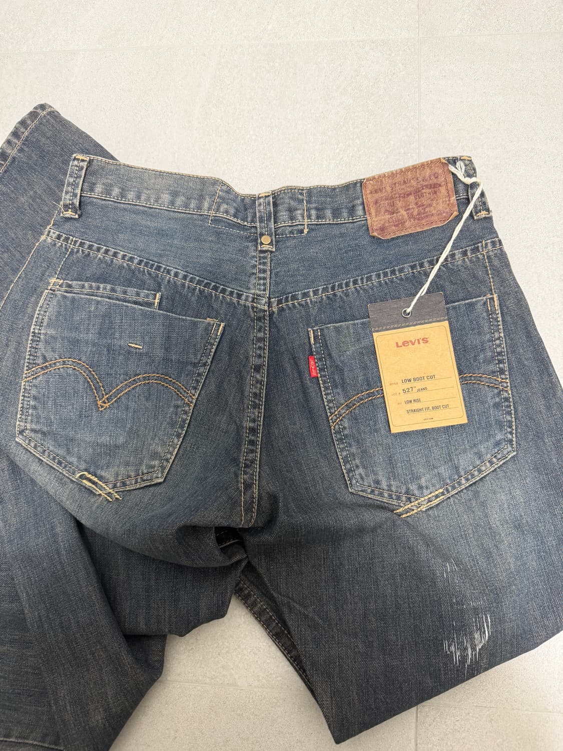 리바이스 로우라이즈 스트레이트 부츠컷 팬츠 527 상품이미지1