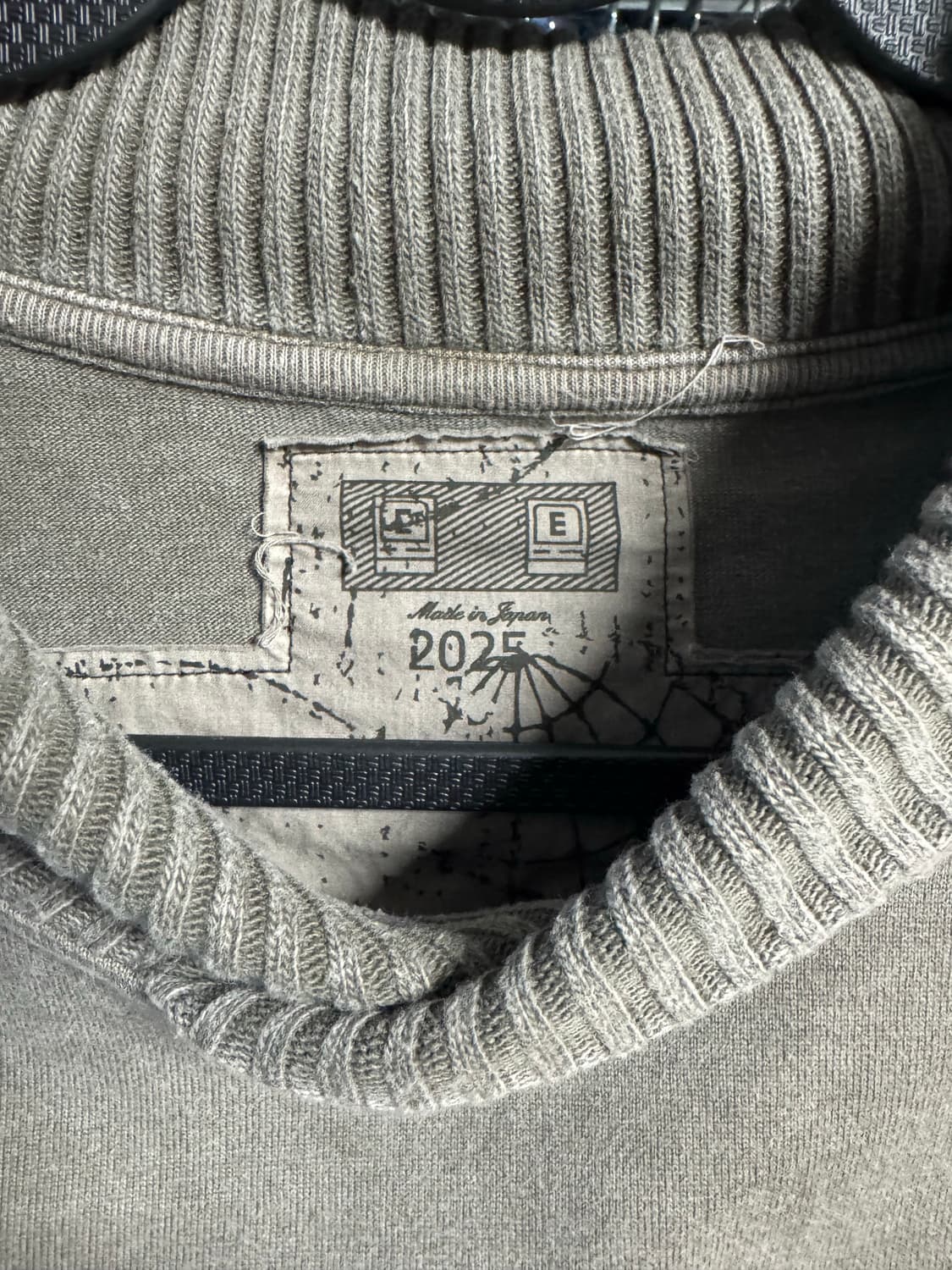 [XL] 카브엠트 스웨터 오버다이 오버랩 라이트 크루넥 상품이미지2