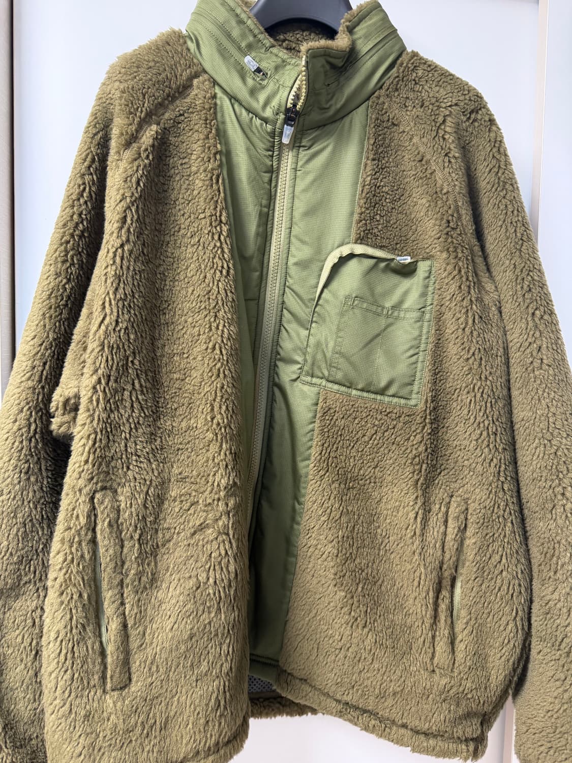 마모트캐피탈 플리스 점퍼 카키 L 상품이미지1