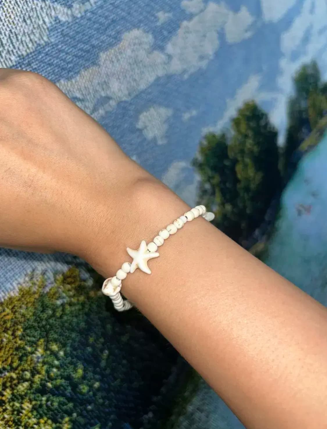 빈티지 비즈 바다 팔찌 /  sea bracelet 상품이미지3