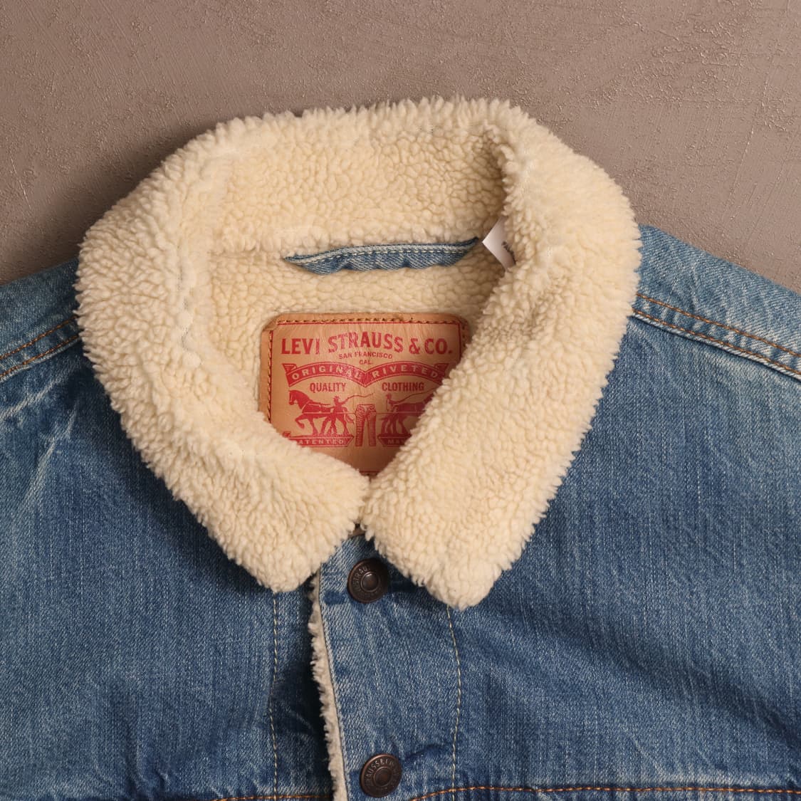 리바이스 양털 데님 트러커 자켓 A1533 상품이미지2