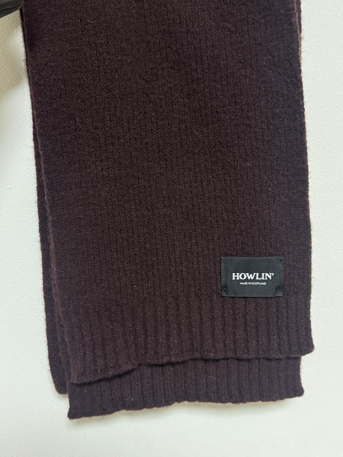 하울린 Howlin' 버건디 머플러 상품이미지1