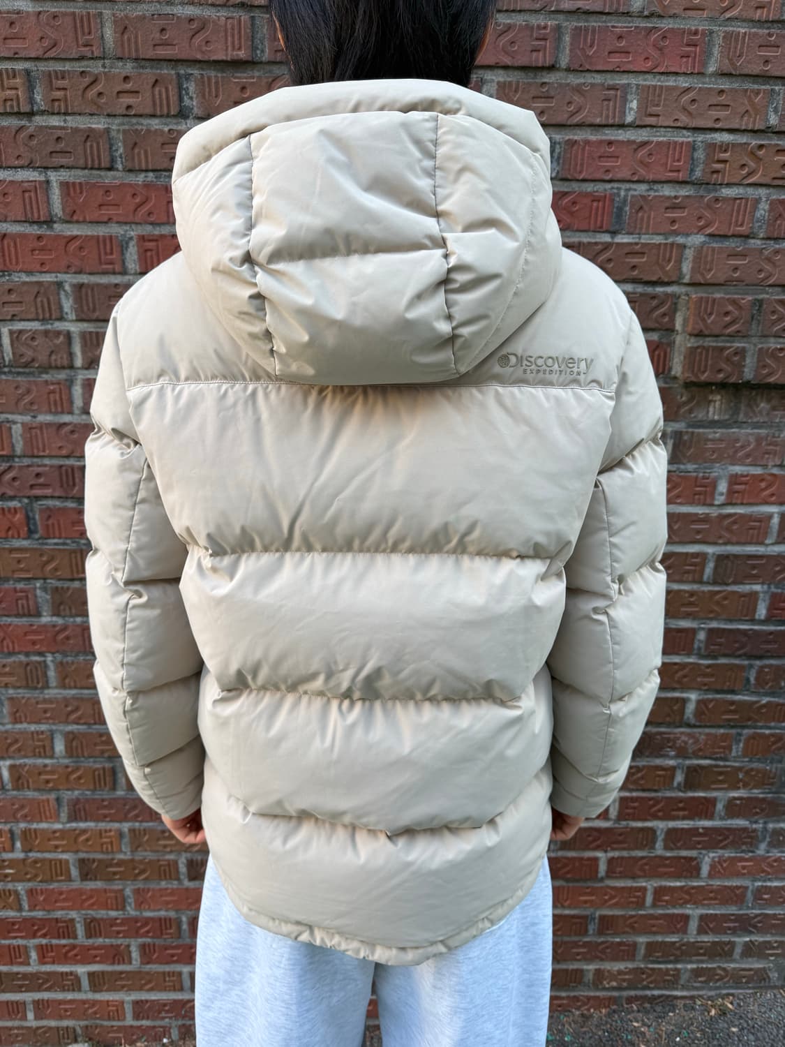 디스커버리 아이보리 패딩 상품이미지5