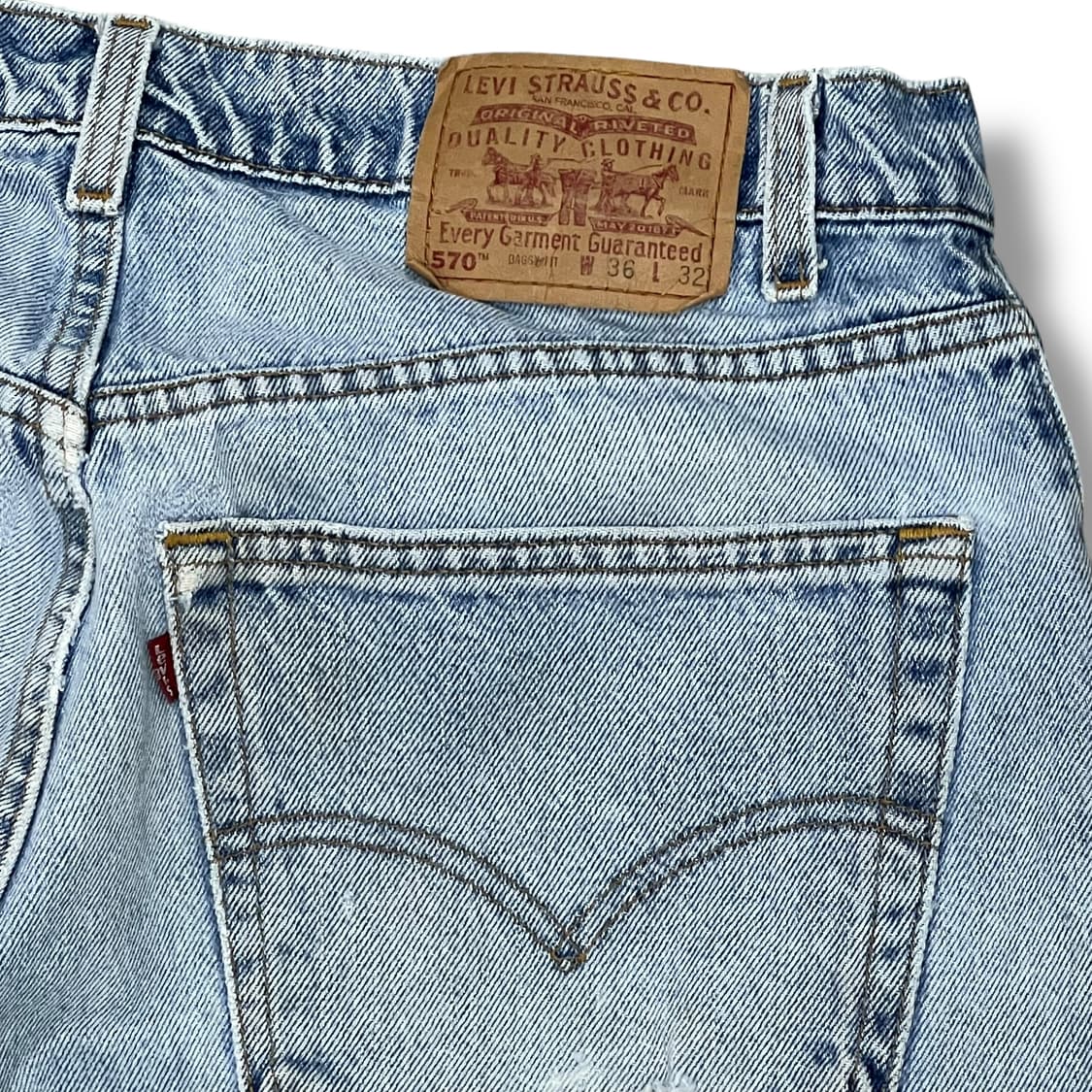 usa 리바이스 570 데님팬츠 s08679 상품이미지8