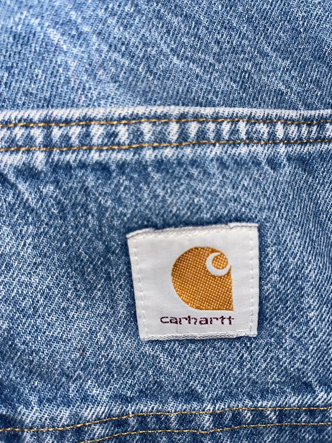 빈티지 칼하트 더블니 데님 made in usa 상품이미지6