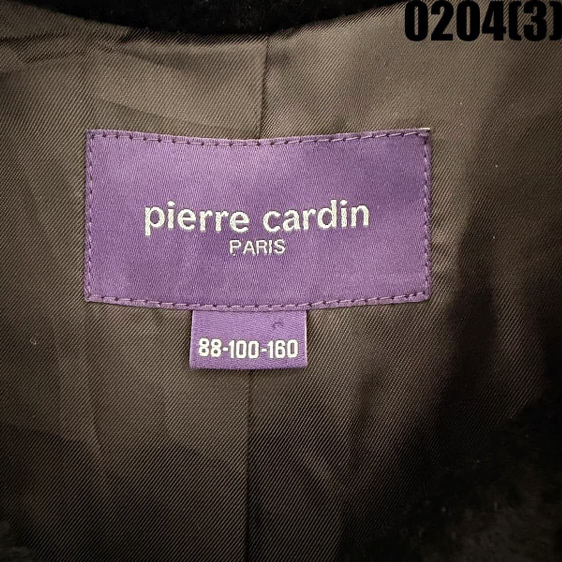 [88-100-150] 피에르가르뎅 여성 울혼방 코트 0204(3) 상품이미지3