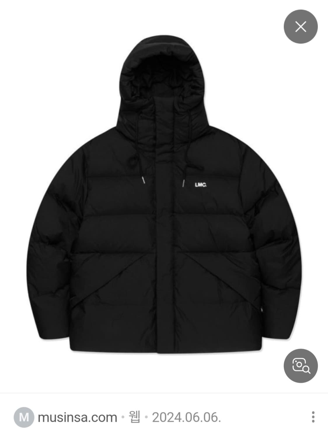 LMC 푸퍼 덕다운 패딩 XL(105) 상품이미지2